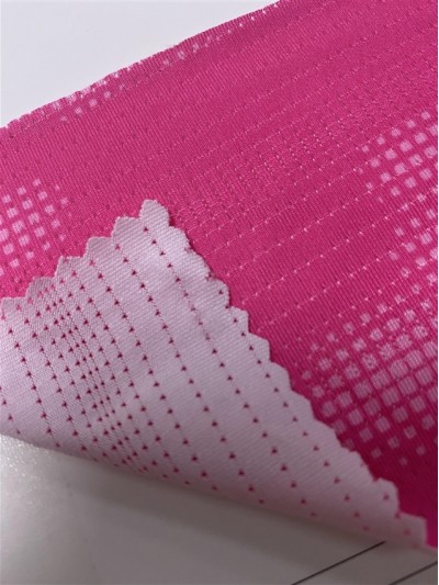 FJ-RC 0196-5 Tech Camouflage Width: 170CM Weight: 160GSM Moisture-wicking Sports Cloth  Composition: 91%Polyester 9%Spandex side view